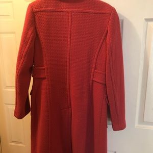 Pinkish red coat.. Very nice, thick coat.. Moda